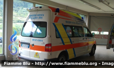 Volkswagen Transporter T5
Misericordia di Mulazzo (MS)
Ambulanza medicalizzata 
Postazione "Charlye 8" presso P.E.T. del Pronto Soccorso dell'Ospedale di Pontremoli
Allestimento EDM

Muletto sostitutivo del Fiat Ducato III Serie
Parole chiave: Volkswagen Transporter_T5 Ambulanza