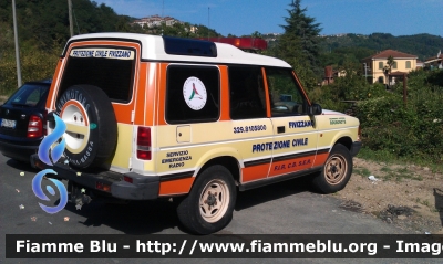 Land Rover Discovery I serie
S.E.R. C.B. F.I.R.
Protezione Civile Fivizzano (MS)
Parole chiave: Land-Rover Discovery_Iserie