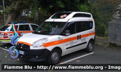 Fiat Doblò IV serie
Corpo Volontari Ambulanza di Angera (VA)
 Codice radio AN 112
