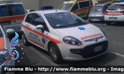 Fiat Punto Evo
P. A. Croce Verde 
Licciana Nardi (MS)
Automedica
Codice mezzo "JOLLY 21"
Allestimento Orion
