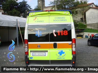 Fiat Ducato X250
Pubblica Assistenza Croce Azzurra Comano
Sigla Veicolo: "Hotel 08"
Allestimento "Aricar Life"
Ambulanza di emergenza in sostituzione di "Hotel 04"
Parole chiave: Fiat Ducato_X250 Ambulanza