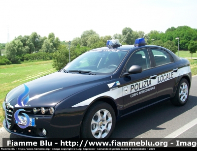 Alfa Romeo 159
Corpo Intercomunale di Polizia Locale
Occhiobello (RO)
Allestita Bertazzoni
POLIZIA LOCALE YA 231 AB
Parole chiave: Alfa-Romeo 159 PL_Corpo_Intercomunale_Occhiobello PoliziaLocaleYA231AB