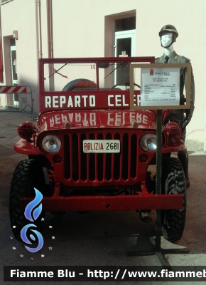 Jeep Willys
Polizia di Stato
Reparto Celere
Esemplare esposto presso il Museo delle auto della Polizia di Stato
POLIZIA 2681
Parole chiave: Jeep Willys POLIZIA2681