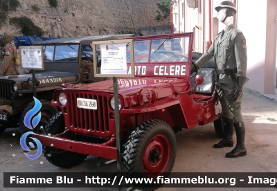 Jeep Willys
Polizia di Stato
Reparto Celere
Esemplare esposto presso il Museo delle auto della Polizia di Stato
POLIZIA 2681
Parole chiave: Jeep Willys POLIZIA2681