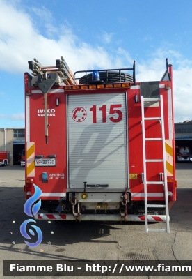 Iveco EuroFire 140E28 4x4 I serie
Vigili del Fuoco
Comando Provinciale di Cagliari
VF 22770
