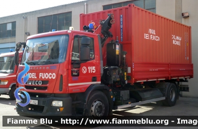 Iveco EuroCargo 180E30 III serie 
Vigili del Fuoco
Comando Provinciale di Cagliari
Colonna Mobile Regionale
Autocarro con gru PM allestimento Iveco-Magirus
VF 26742
