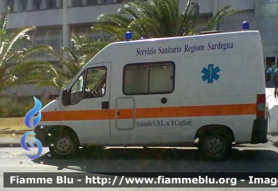 Fiat Ducato II serie
ASL 8 Cagliari
Parole chiave: Sardegna (CA) Ambulanza Fiat Ducato_IIserie