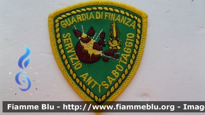 Patch 
Guardia di Finanza
Servizio Antisabotaggio
