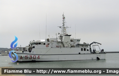 Nave Idro-Oceanografica Classe Ninfe
Marina Militare Italiana
Nave A 5304 Aretusa 
