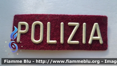 Patch
Polizia di Stato
