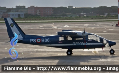 Partenavia P68 Observer 2
Polizia di Stato
Servizio Aereo
PS B06
