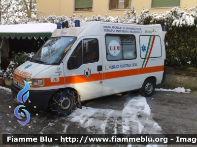 Fiat Ducato II serie
Pubblica Assistenza di Siena
SPAMU PAPA51
Parole chiave: Fiat Ducato_IIserie Ambulanza