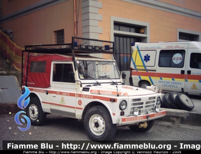 Fiat Campagnola II serie
Misericordia di Crespina (PI)
Fuoristrada per Antincendio Boschivo e Protezione Civile
Parole chiave: Fiat Campagnola_IIserie Misericordia_Crespina