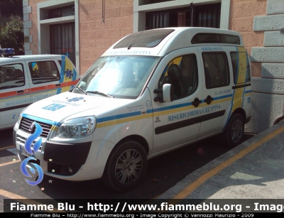 Fiat Doblò II  serie
Misericordia di Crespina (PI)
Per Servizi Sociali con pedana per disabili 
allestimento MAF
Parole chiave: Fiat Doblò_IIserie 118_Pisa Servizi_Sociali Misericordia_Crespina