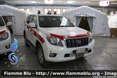 Toyota Land Cruiser
Croce Rossa Italiana
Servizio Emergenze
2° C.I.E. Nord-Ovest
CRI 701 AB - CRI 702 AB
Esposte al REAS 2013
Parole chiave: Toyota Land_Cruiser CRI701AB CRI702AB Reas_2013