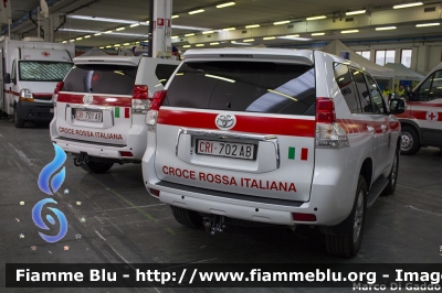 Toyota Land Cruiser
Croce Rossa Italiana
Servizio Emergenze
2° C.I.E. Nord-Ovest
CRI 701 AB - CRI 702 AB
Esposte al REAS 2013
Parole chiave: Toyota Land_Cruiser CRI701AB CRI702AB Reas_2013