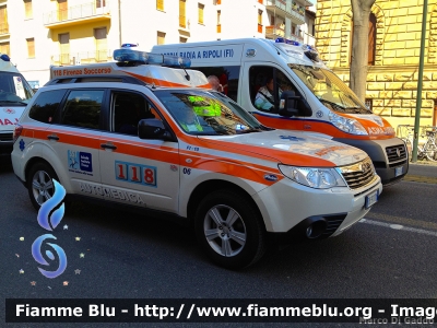 Subaru Forester V serie
118 Firenze Soccorso
Automedica FI 10-06
Allestita Aricar
Parole chiave: Subaru Forester_Vserie Automedica