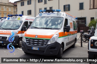 Renault Master IV serie
Pubblica Assistenza Società Riunite Empoli (FI)
Allestita Alessi & Becagli
Parole chiave: Renault Master_IVserie Ambulanza