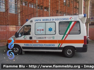 Fiat Ducato III serie
Pubblica Assistenza Poggibonsi (SI)
Allestita Alessi & Becagli
CODICE AUTOMEZZO: Si.Pa.27
Parole chiave: Fiat Ducato_IIIserie Ambulanza