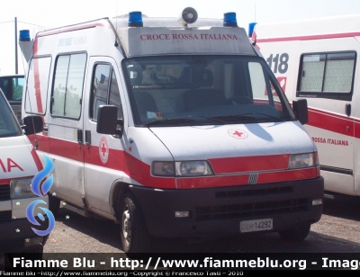 Fiat Ducato II Serie
Croce Rossa Italiana 
Delegazione di Montecatini Terme e Massa e Cozzile (PT)
Allestita Savio
CRI 14292
Parole chiave: Fiat Ducato_IIserie 118_Pistoia Ambulanza CRI14292