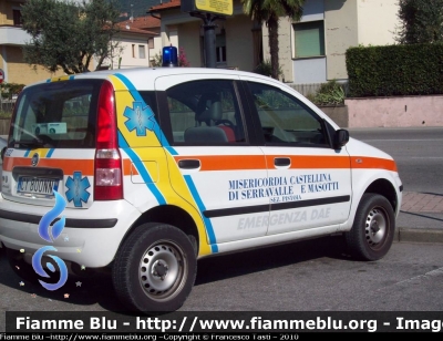 Fiat Nuova Panda 4x4
Misericordia Castellina di Serravalle e Masotti
Automedica D.A.E.
Originariamente Allestita Servizi Sociali Mariani Fratelli
Riallestita Automedica Orion
Parole chiave: Fiat Nuova_Panda Automedica