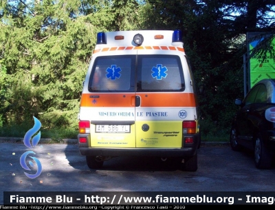 Volkswagen Transporter T4
Misericordia Le Piastre
Allestita Mariani Fratelli
Parole chiave: Volkswagen Transporter_T4 118_Pistoia Ambulanza