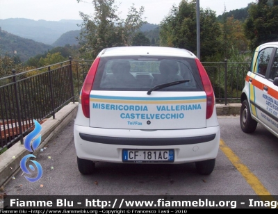 Fiat Punto II Serie
Misericordia di Castelvecchio Valleriana
Trasporto Organi, Plasma e Medicinali
Allestita Giorgetti Car
CODICE AUTOVEICOLO: 3
Parole chiave: Fiat Punto_IISerie Trasporto_Organi