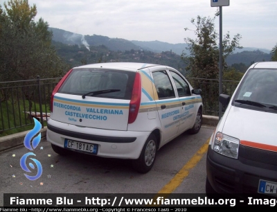 Fiat Punto II Serie
Misericordia di Castelvecchio Valleriana
Trasporto Organi, Plasma e Medicinali
Allestita Giorgetti Car
CODICE AUTOVEICOLO: 3
Parole chiave: Fiat Punto_IISerie Trasporto_Organi