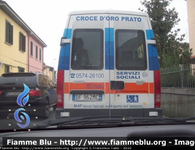 Iveco Daily III Serie
P.A. Croce D'Oro Prato
Servizi Sociali
Allestita Maf
CODICE AUTOMEZZO: S 54
Parole chiave: Iveco Daily_IIIserie Servizi_Sociali