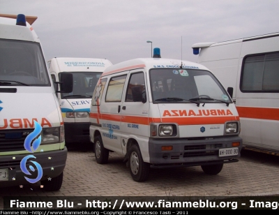 Piaggio Porter I Serie
Societa' di Mutuo Soccorso Croce Azzurra Pontassieve
Allestita Maf
"Veicolo Dismesso"
Parole chiave: Piaggio Porter_ISerie Ambulanza