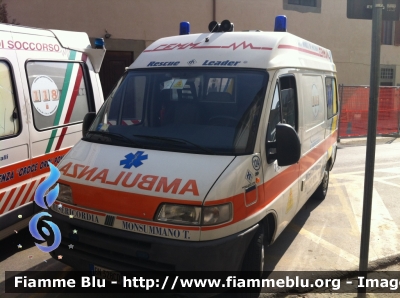 Fiat Ducato II serie
Misericordia di Monsummano Terme (PT)
Allestita Mariani Fratelli
CODICE AUTOMEZZO: 124
Parole chiave: Fiat Ducato_IIserie Ambulanza