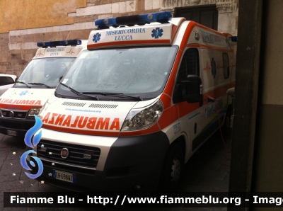 Fiat Ducato X250
Misericordia di Lucca
Allestita Alessi & Becagli
CODICE AUTOMEZZO: 12
Parole chiave: Fiat Ducato_X250 Ambulanza