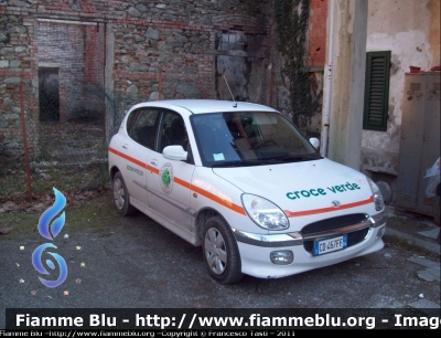 Daihatsu Sirion
P.A Croce Verde Pistoia
Sezione Piteccio
Servizi Sociali
CODICE AUTOMEZZO: 219
Parole chiave: Daihatsu Sirion