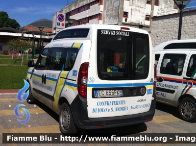 Fiat Doblo' III serie
Misericordia Iolo (PO)
Allestita Maf
Servizi Sociali
CODICE AUTOMEZZO: 296
Parole chiave: Fiat Doblo&#039;_IIIserie