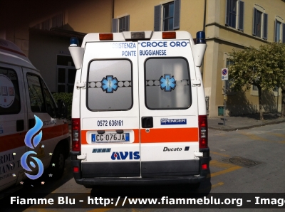 Fiat Ducato III serie
P.A. Croce D'oro Ponte Buggianese (PT)
Allestita Maf
CODICE AUTOMEZZO: 35
"Veicolo dismesso"
Sostituito dal Fiat Ducato X250
Parole chiave: Fiat Ducato_IIIserie Ambulanza