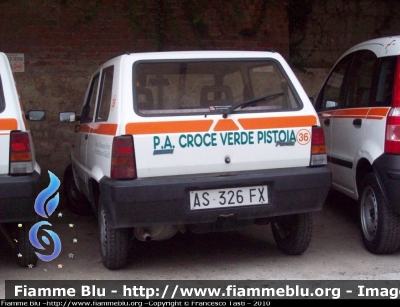 Fiat Panda II Serie
P.A. Croce Verde Pistoia
Servizi Sociali
CODICE AUTOMEZZO: 36
Parole chiave: Fiat Panda_IISerie Serivizi_Sociali