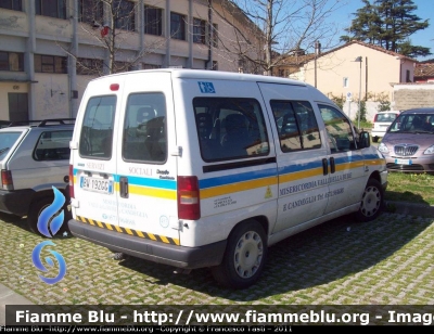 Fiat Scudo I Serie
Misericordia Valli Della Bure E Candeglia
Servizi Sociali
Allestita Maf
CODICE AUTOMEZZO: 453
Parole chiave: Fiat Scudo_Iserie