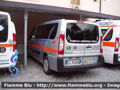 Fiat Scudo IV serie
Pubblica Assistenza Pescia
Servizi Sociali
CODICE AUTOMEZZO: 46
Parole chiave: Fiat Scudo_IVserie Servizi_Sociali Pubblica_Assistenza_Pescia