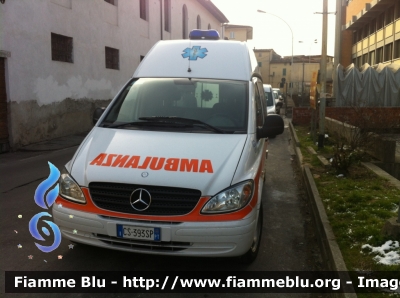 Mercedes-Benz Vito II serie
Società Soccorso Pubblico Larciano (PT)
Allestita Mariani Fratelli
CODICE AUTOMEZZO: 59
Parole chiave: Mercedes-Benz Vito_IIserie Ambulanza