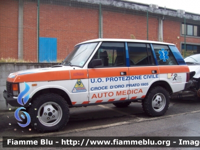 Land Rover Range Rover I serie
Pubblica Assistenza 
Croce D'Oro Prato (PO)
Protezione Civile
Parole chiave: Land-Rover Range_Rover_Iserie Automedica