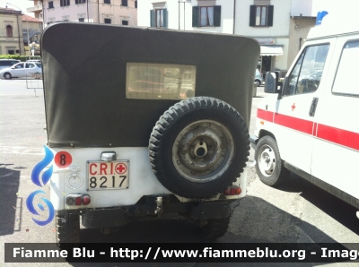 Jeep Willys MB
Croce Rossa Italiana
Comitato Locale San Marcello Pistoiese (PT)
CRI 8217
Parole chiave: Jeep Willys_MB CRI8217