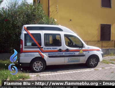 Fiat Doblo' II Serie
Misericordia di Quarrata
Protezione Civile
Allestita Maf
CODICE AUTOMEZZO: 476
"Veicolo Dismesso"

Parole chiave: Fiat Doblo&#039;_IISerie