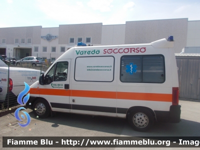 Fiat Ducato III serie  
Varedo Soccorso (MB)
Allestita Orion
CODICE AUTOMEZZO: 12 
Parole chiave: Fiat Ducato_IIIserie Ambulanza