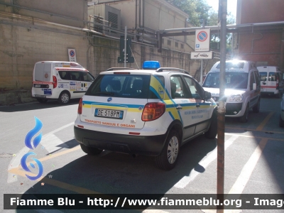 Fiat Sedici
Misericordia di Piancastagnaio (SI)
Trasporto Sangue e organi
Protezione Civile
Allestita Orion
Parole chiave: Fiat Sedici