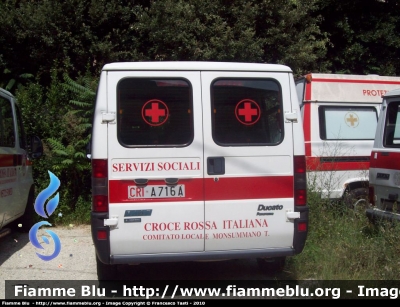 Fiat Ducato II serie
Croce Rossa Italiana
Comitato Locale di Monsummano Terme (PT)
Servizi Sociali
CRI A716A
Parole chiave: Fiat Ducato_IIserie 118_Pistoia Servizi_Sociali CRIA716A