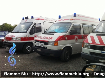 Volkswagen Transporter T4
Croce Rossa Italiana 
Delegazione di Montecatini Terme e Massa e Cozzile (Pt)
Allestita Aricar
CRI 13937
Qui ripresa con insegne "SCUOLA GUIDA"
Parole chiave: Volkswagen Transporter_T4 Ambulanza CRI13937