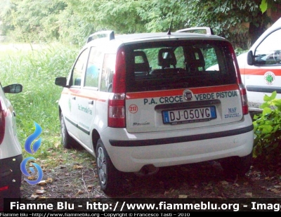 Fiat Nuova Panda
P.A. Croce Verde Pistoia 
Sezione Serravalle Pistoiese
Servizi Sociali
Allestita Maf
CODICE AUTOMEZZO: 217
Parole chiave: Fiat Nuova_Panda Servizi_Sociali