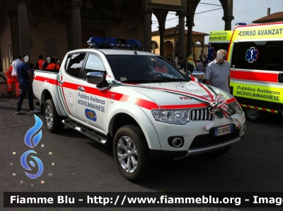 Mitsubishi L200 IV serie
Pubblica Assistenza Monsummanese (PT)
Allestita Maf
Protezione Civile
Parole chiave: Mitsubishi L200_IVserie