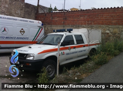 Mitsubishi L200 III serie
Pubblica Assistenza "L'avvenire" Prato (PO)
Protezione Civile
CODICE AUTOMEZZO: PC 5
Parole chiave: Mitsubishi L200_IIIserie