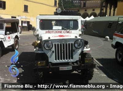 Jeep Willys
Croce Rossa Italiana
Comitato Locale San Marcello Pistoiese (PT)
Ambulaza allestita  Sirecom
Unità Soccorsi di Montagna
CRI 10091
Parole chiave: Jeep Willys CRI10091 Ambulanza